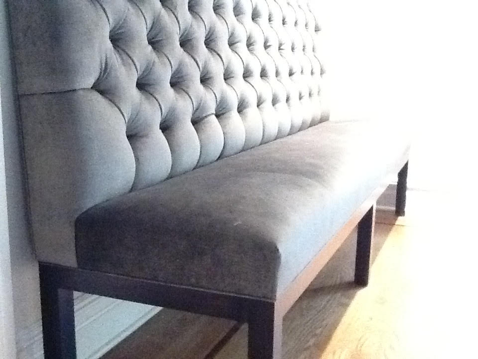 A closer look at the sofa
